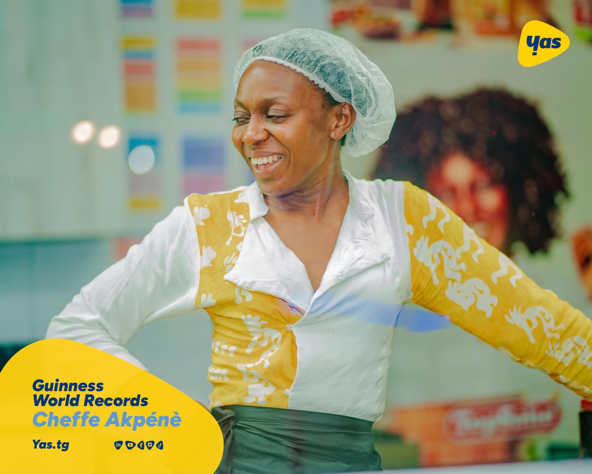 Culture | «Marathon Guinness World Records» : Mission accomplie avec brio par la Cheffe togolaise Dodoh Akpénè...