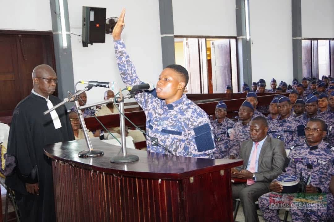 Togo | Sécurité et protection civile : 721 nouveaux Gendarmes entrent en fonction...