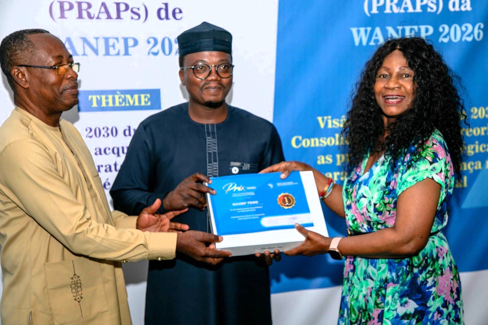 Management organisationnel : WANEP-Togo, distingué meilleur réseau national WANEP 2025