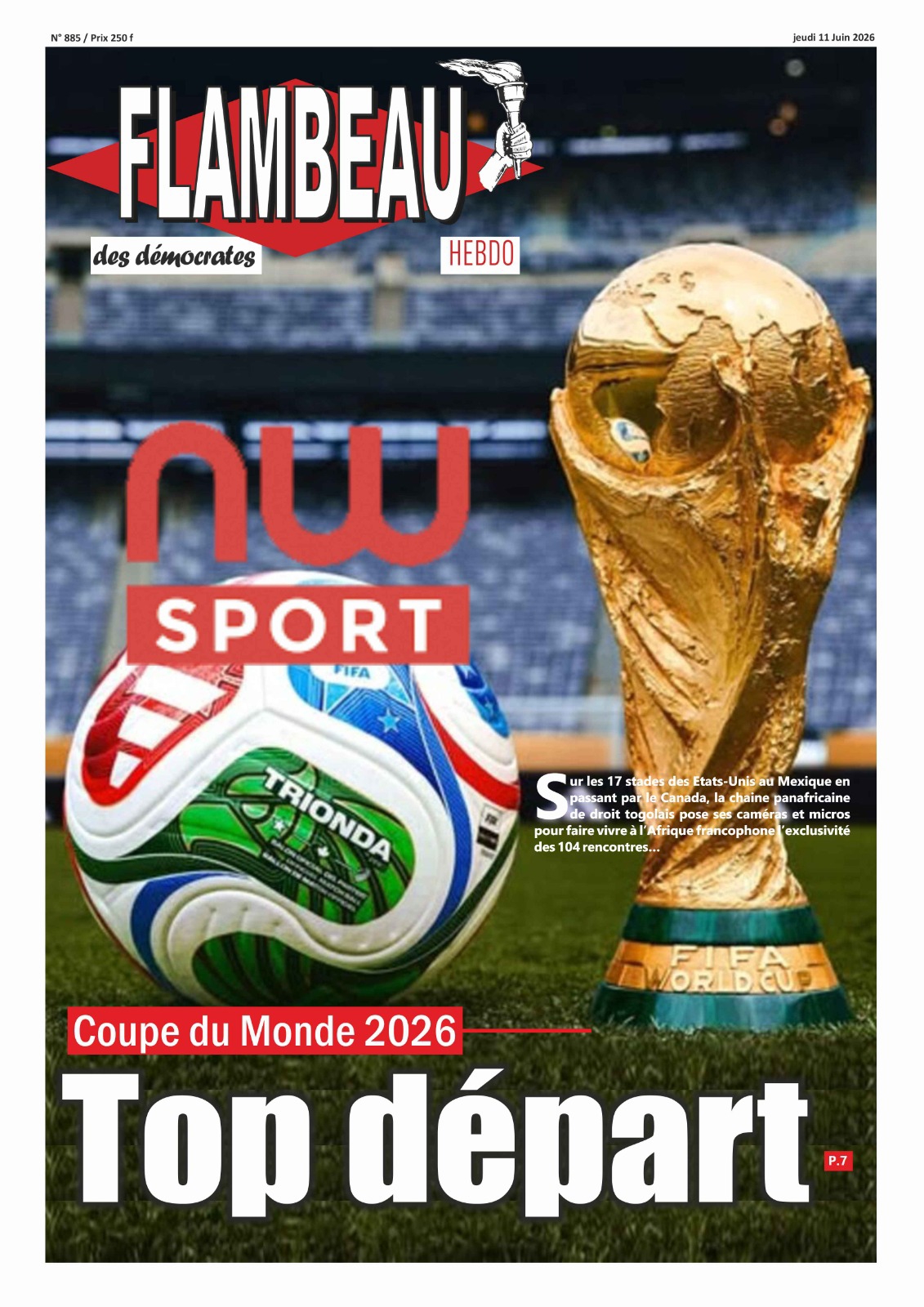 Média | TOGOREVEIL lance un nouveau magazine panafricain pour mettre en lumière l'Afrique