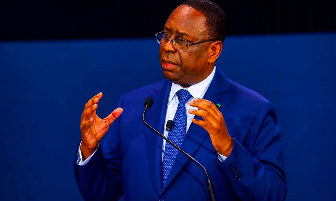 Le candidat Macky SALL, exposant son projet devant l'Assemblée générale ce jeudi à New-York